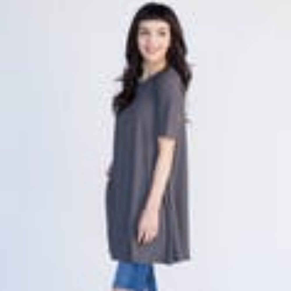 Agnes & Dora Charcoal Swing Tunic